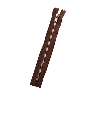 クラフト社　ファスナー10cm　焦茶N　8781－02