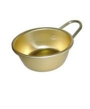 手付マッコリカップ　11cm　ゴールド