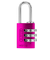 アバス（ABUS）　マイカラー可変式南京錠　145／20　ピンク