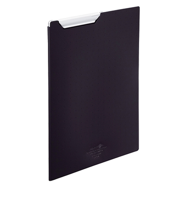 リヒトラブ（LIHIT　LAB.）　AQUA　DROPs　クリップファイル　A4　F5067－24　黒