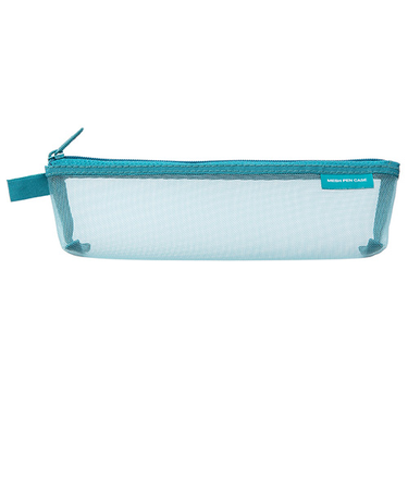 ミドリ（MIDORI）　メッシュペンケース　41831006　青A