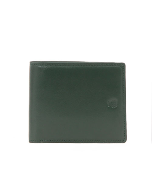 ピーアイディー（PID）　撥水レザー　二つ折り財布　PAZ1503　グリーン