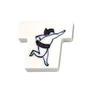 藍花　箸置　おすもうさん　ツッパリ　15212