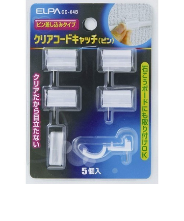 エルパ（ELPA）　クリアーコードキャッチ　ピン　CC-04B