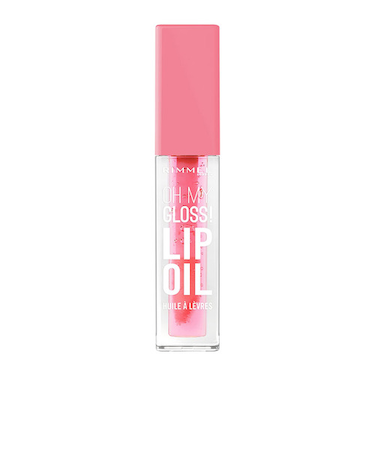 リンメル（RIMMEL）　オーマイグロス　リップオイル　001　ピンクフラッシュ（スイカの香り）