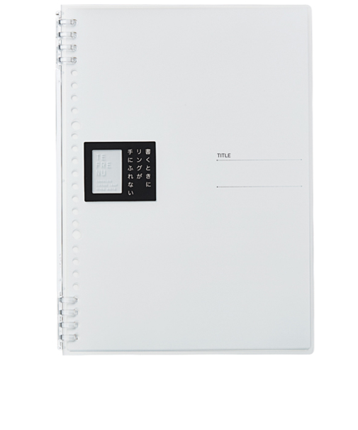 キングジム（KING　JIM）　リングノート　テフレーヌ　B5　9855TTE　透明
