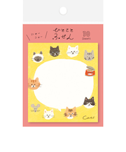 古川紙工　ひとことふせん　QF115　にゃんこたち