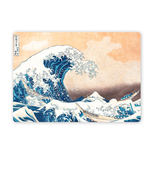 ガプラス　なめらかに動く絵はがき　葛飾北斎　神奈川沖浪裏