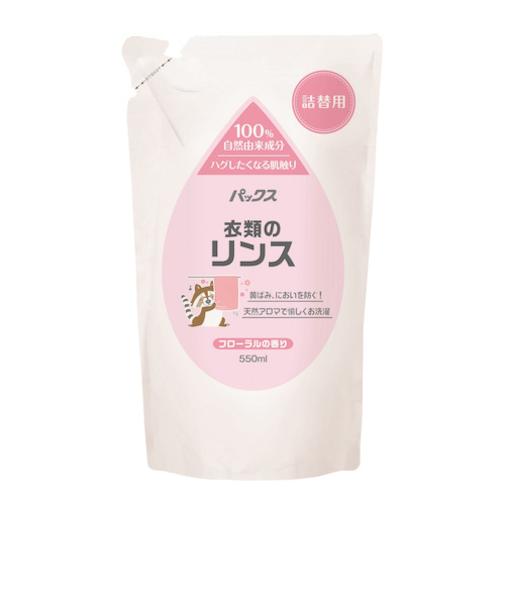 太陽油脂　詰替用PAX衣類のリンス　550mL