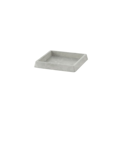 リッチェル　ボタニー　スクエアプレート　10型　ホワイト