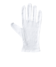 アトム 純綿スムス手袋 マチなし Lサイズ 12双組