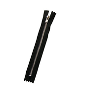 クラフト社　ファスナー20cm　黒N　8787－01