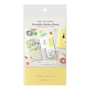 ミドリ（MIDORI）　シール帳　ポケット付　黄色　34505006