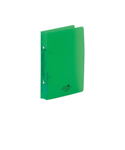 リヒトラブ（LIHIT　LAB.）　AQUA　DROPs　リングファイル＜ツイストリング＞　A5　F－5006－6　黄緑