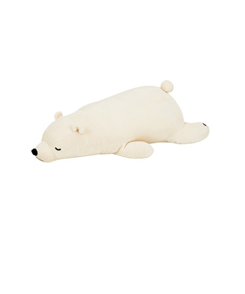 りぶはあと　プレミアムねむねむ　抱きまくら　M　シロクマのラッキー