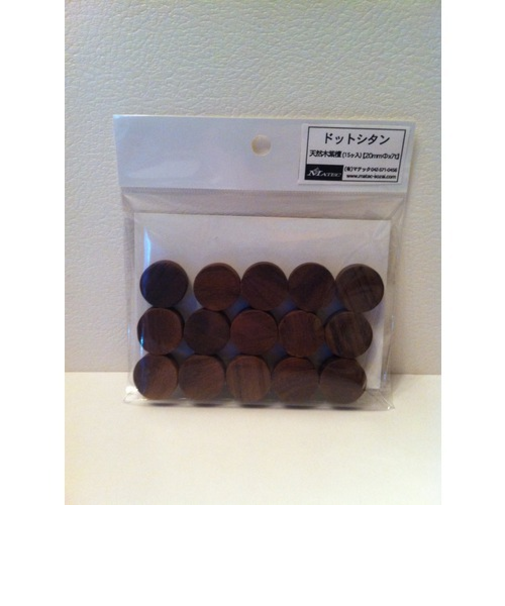 ドットシタン　径20×7mm　15個