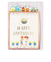 ホールマーク（Hallmark）　グリーティングカード　誕生お祝い　立体　ディズニー　817046　トイ・ストーリー　イチゴケーキ2