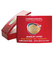 コニシュアーズ（Connoisseurs）　ジュエリーワイプス　25枚入り