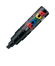 三菱鉛筆 ポスカ 太字角芯 PC-8K 黒