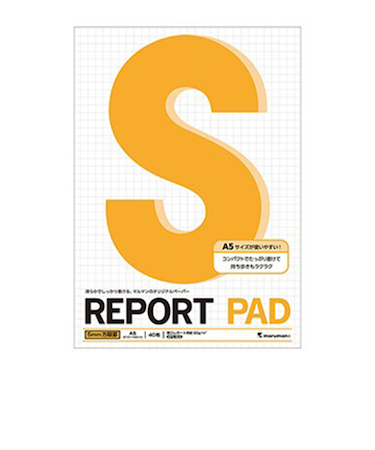 マルマン（maruman）　レポートパッド　5mm方眼罫　A5　P164A　40枚入