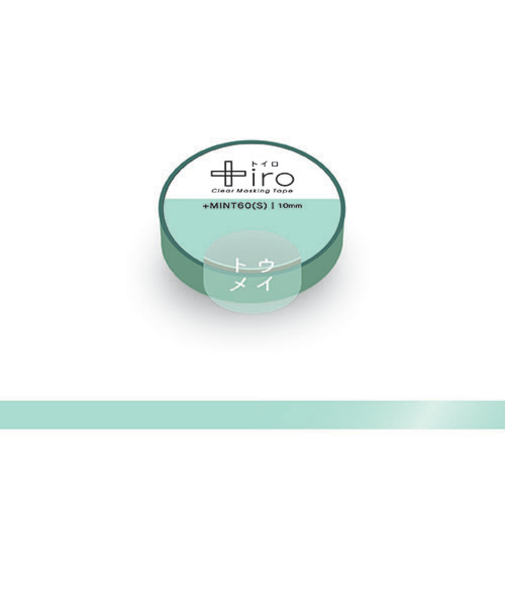 フロンティア　トイロ　クリアマスキングテープ　10mm　CT1005　MINT60（S）