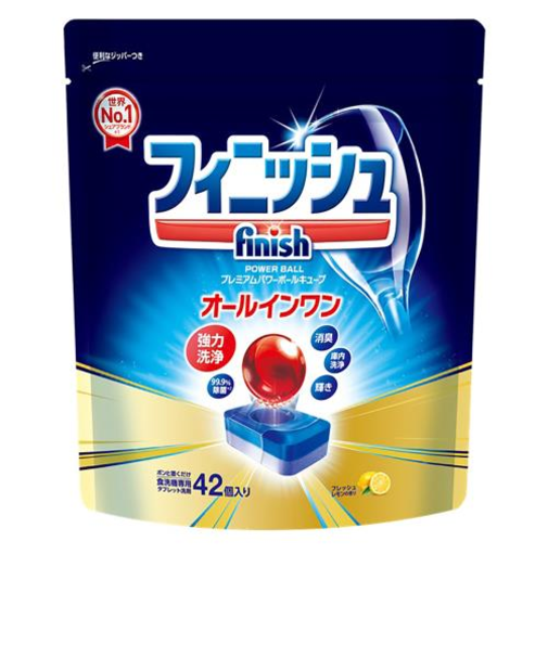フィニッシュ　オールインワンプレミアムパワーボールキューブM　42個