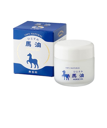 ひとすみ　馬油　無香料　80mL