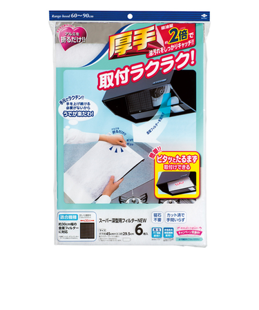 東洋アルミ　スーパー深型用フィルタNEW6P　3060