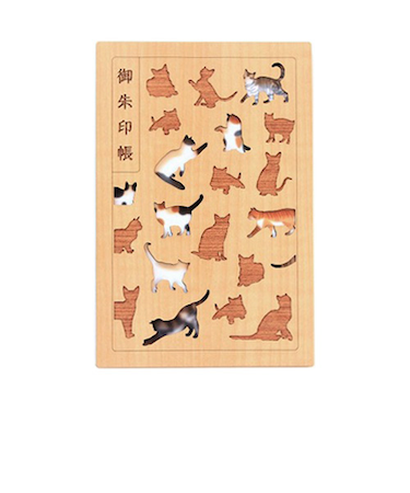 クルーシャル（CRU-CIAL）　御朱印帳　福猫