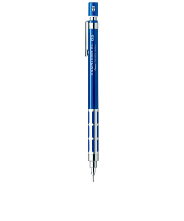ぺんてる（Pentel）　GRAPH1000CS　0.5mm　ブルー　PG1005CS－C