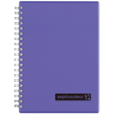 マルマン（maruman）　セプトクルール　ノート　パープル　N575B　B6　パープル　横罫
