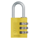 アバス（ABUS）　マイカラー可変式南京錠　145／30　イエロー