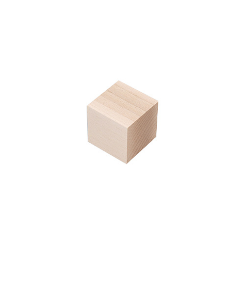 コイデ　Wooden　Parts　木製部品　角　40×40×40mm