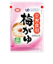 亀田製菓　災害食用　梅がゆ　200g