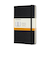 モレスキン（MOLESKINE）　クラシックノートブック　ハードカバー　横罫　ミディアムサイズ　ブラック
