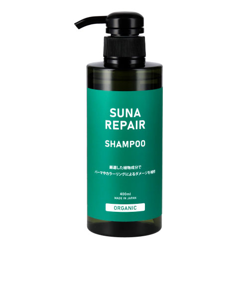 SUNA(スーナ) リペアシャンプー オーガニックゼン 400ml スーナ（SUNA） リペアシャンプー オーガニックゼン 400mL｜ハンズの