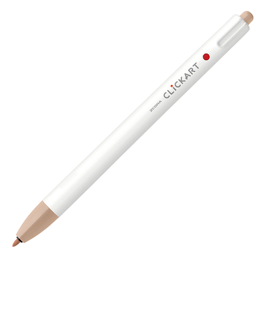 ゼブラ（ZEBRA）　クリッカート　WYSS22－CE　ココアブラウン