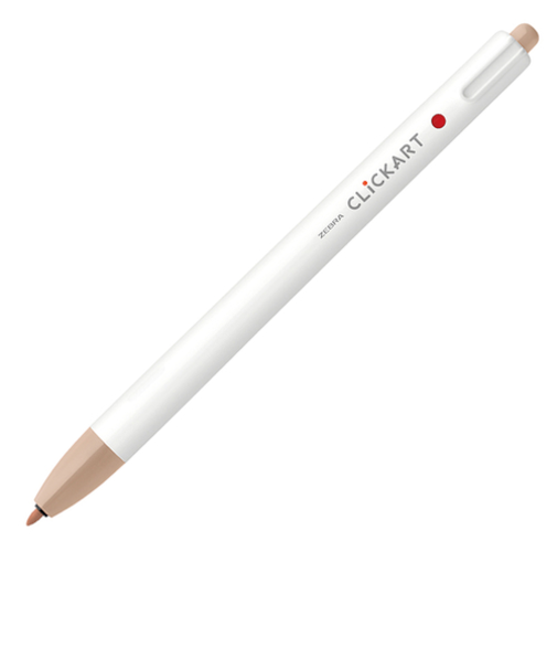 ゼブラ（ZEBRA）　クリッカート　WYSS22－CE　ココアブラウン