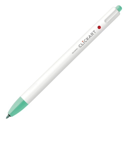 ゼブラ（ZEBRA）　クリッカート　WYSS22－MG　ミントグリーン