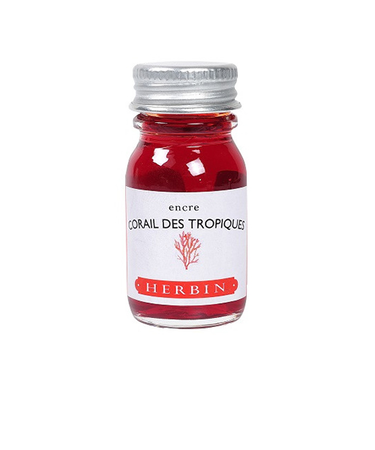 エルバン（HERBIN）　トラディショナルインクミニ　10mL　hb11559　トロピカルコーラル