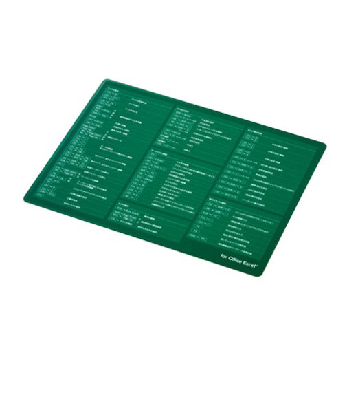 エレコム（ELECOM）　爆速効率化マウスパッド　forExcel　XLサイズ　MP-SCBGE