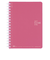 コクヨ（KOKUYO）　ソフトリングノート　ドット入り罫線　5号（A6）　ス－SV358BT－LP　ライトピンク