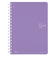 コクヨ（KOKUYO）　ソフトリングノート　ドット入り罫線　5号（A6）　ス－SV358BT－V　紫
