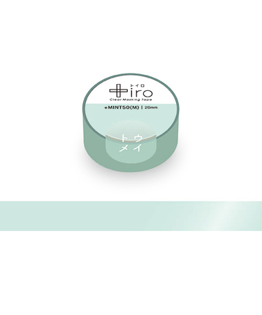 フロンティア　トイロ　クリアマスキングテープ　20mm　CT2005　MINT50（M）