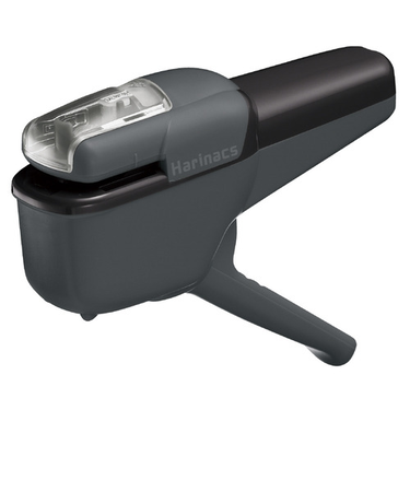 コクヨ（KOKUYO）　針なしステープラー　ハリナックス　ハンディ10枚　SLN-MSH110SD　セピアブラック