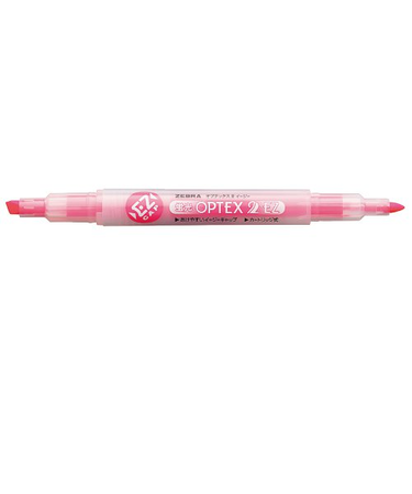 ゼブラ（ZEBRA）　蛍光オプテックス2-EZ　WKT11‐ピンク