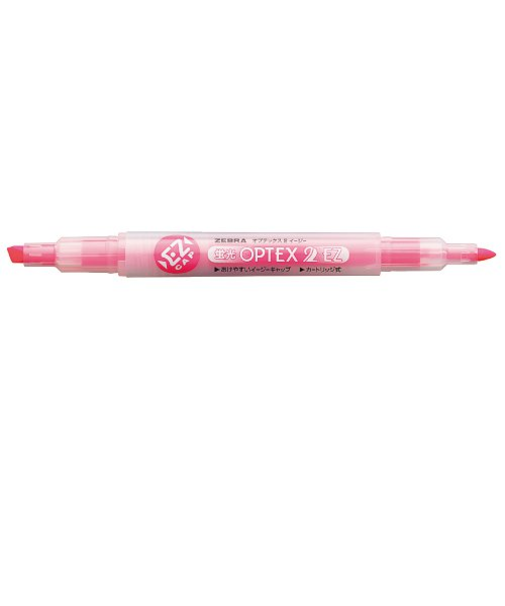 ゼブラ（ZEBRA）　蛍光オプテックス2-EZ　WKT11‐ピンク