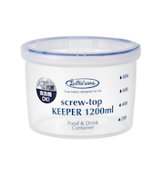 ラストロウェア（Lustroware）　スクリュートップ　浅型　B－2273KN　1200ml