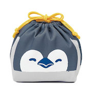 東洋ケース　ぎゅっとランチきんちゃく　ペンギン　KT-KAO-GYU-01