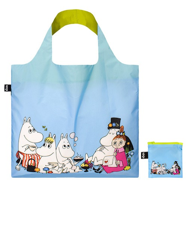 ローキー（LOQI）　エコバッグ　MOOMIN/FAMILY